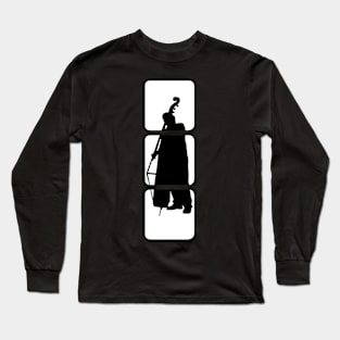 Double Bass Double Bass Jazz Musician Long Sleeve T-Shirt